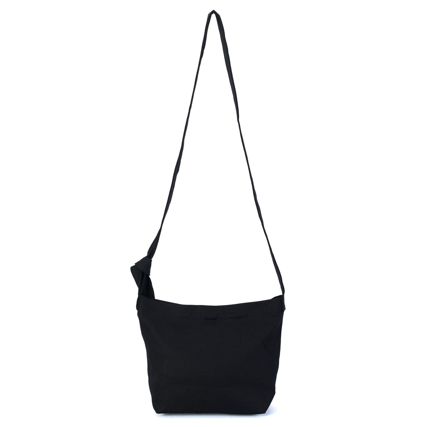 AD SMALL SHOULDER BAG WITH ADJUSTABLE STRAP / 099:BLACK
