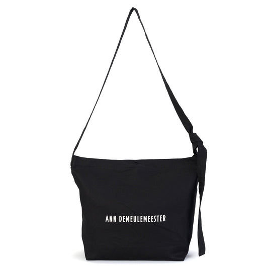 AD MEDIUM SHOULDER BAG WITH ADJUSTABLE STRAP / 099:BLACK