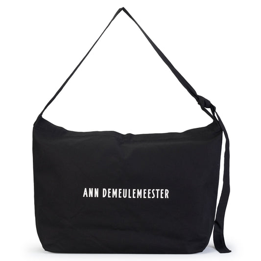 AD LARGE SHOULDER BAG WITH ADJUSTABLE STRAP / 099:BLACK