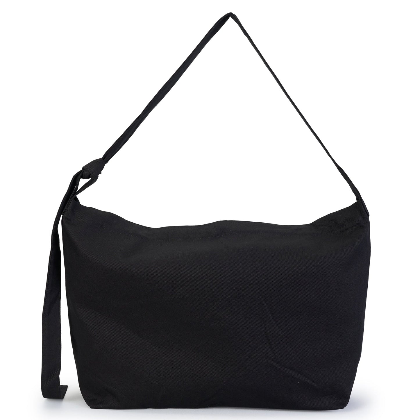 AD LARGE SHOULDER BAG WITH ADJUSTABLE STRAP / 099:BLACK