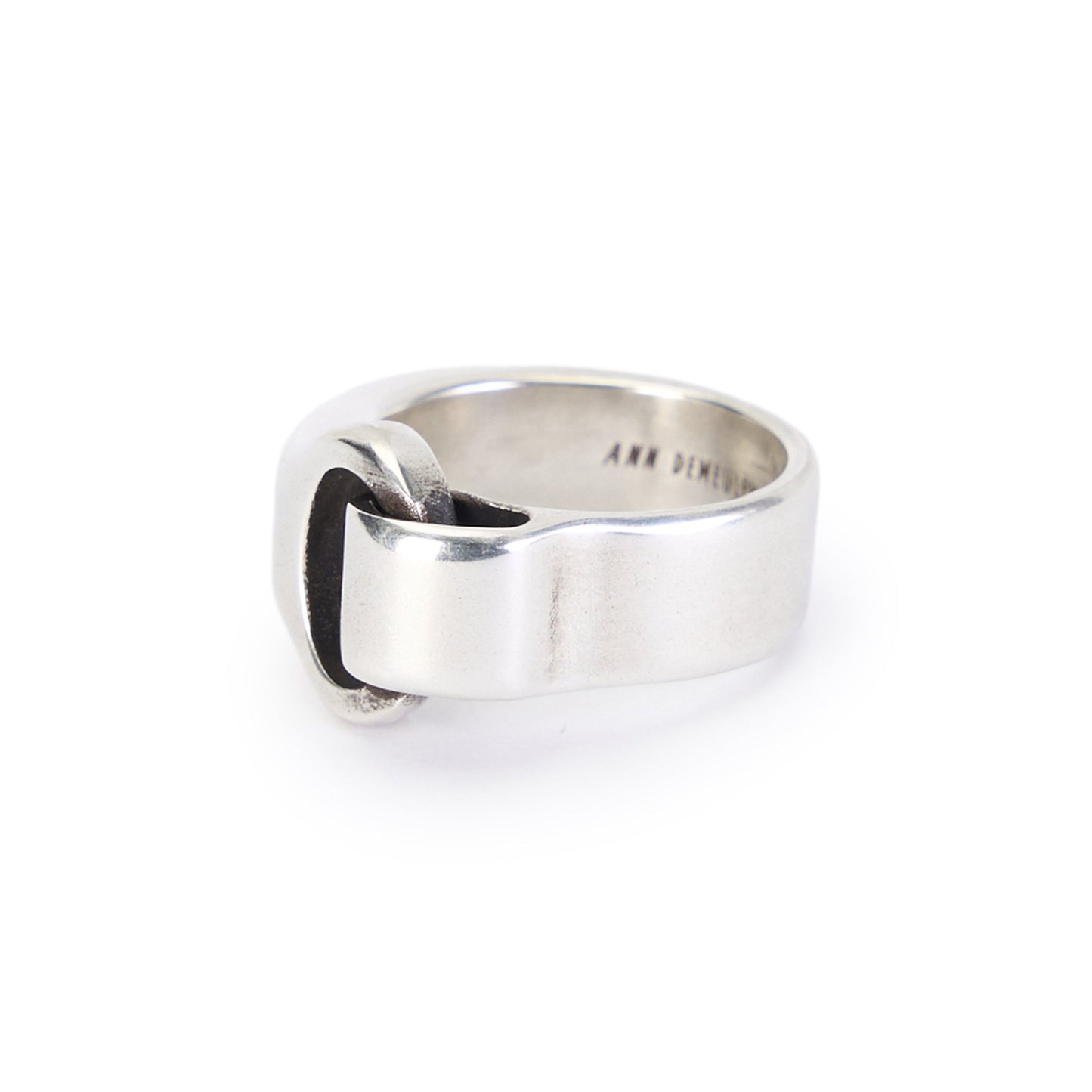 UNE LINK RING / 080:ANTIQUE SILVER