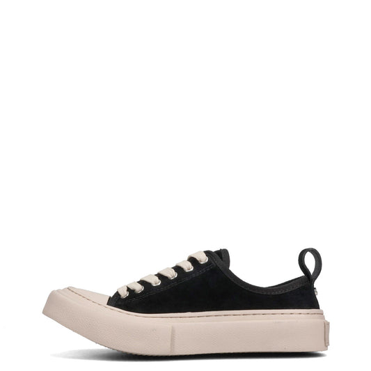 W HALLI VULCANIZED LOW-TOP SNEAKERS / D0094:BLACK/CHALK