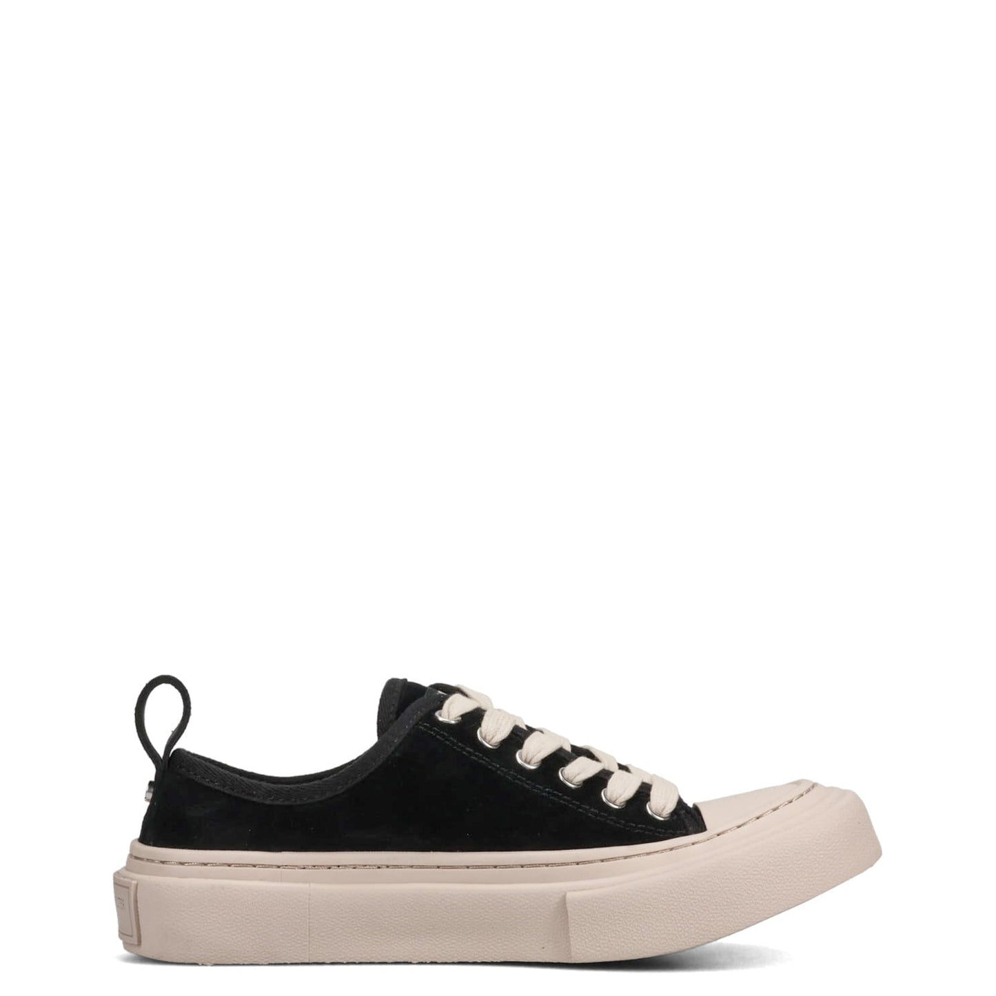 W HALLI VULCANIZED LOW-TOP SNEAKERS / D0094:BLACK/CHALK