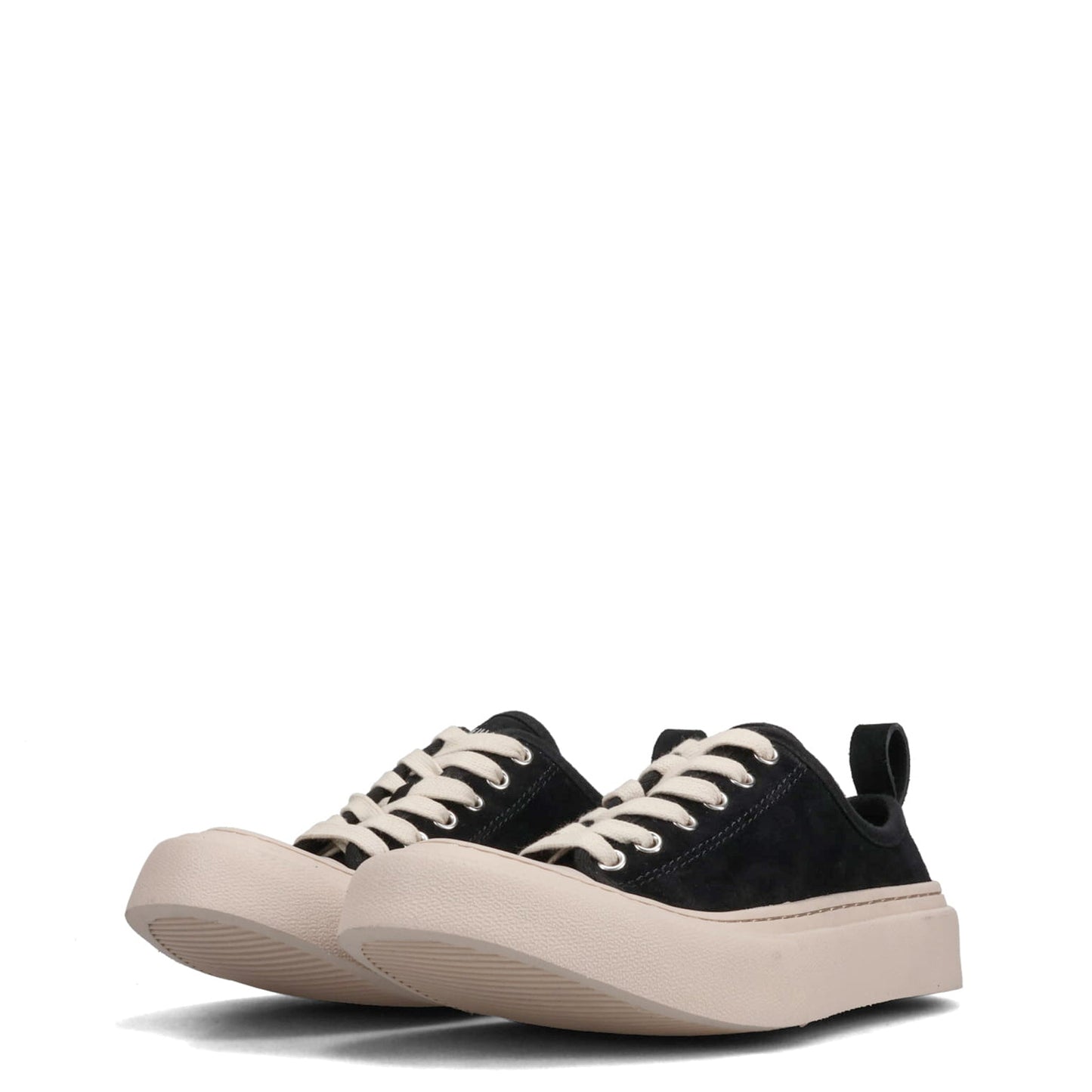 W HALLI VULCANIZED LOW-TOP SNEAKERS / D0094:BLACK/CHALK