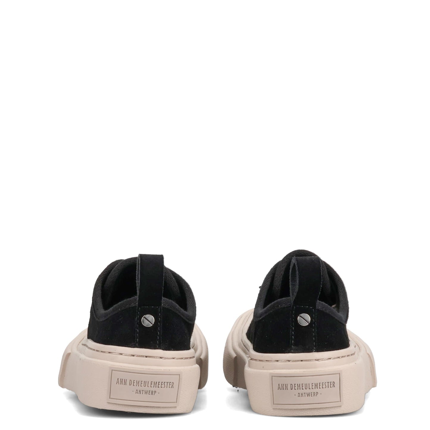 W HALLI VULCANIZED LOW-TOP SNEAKERS / D0094:BLACK/CHALK