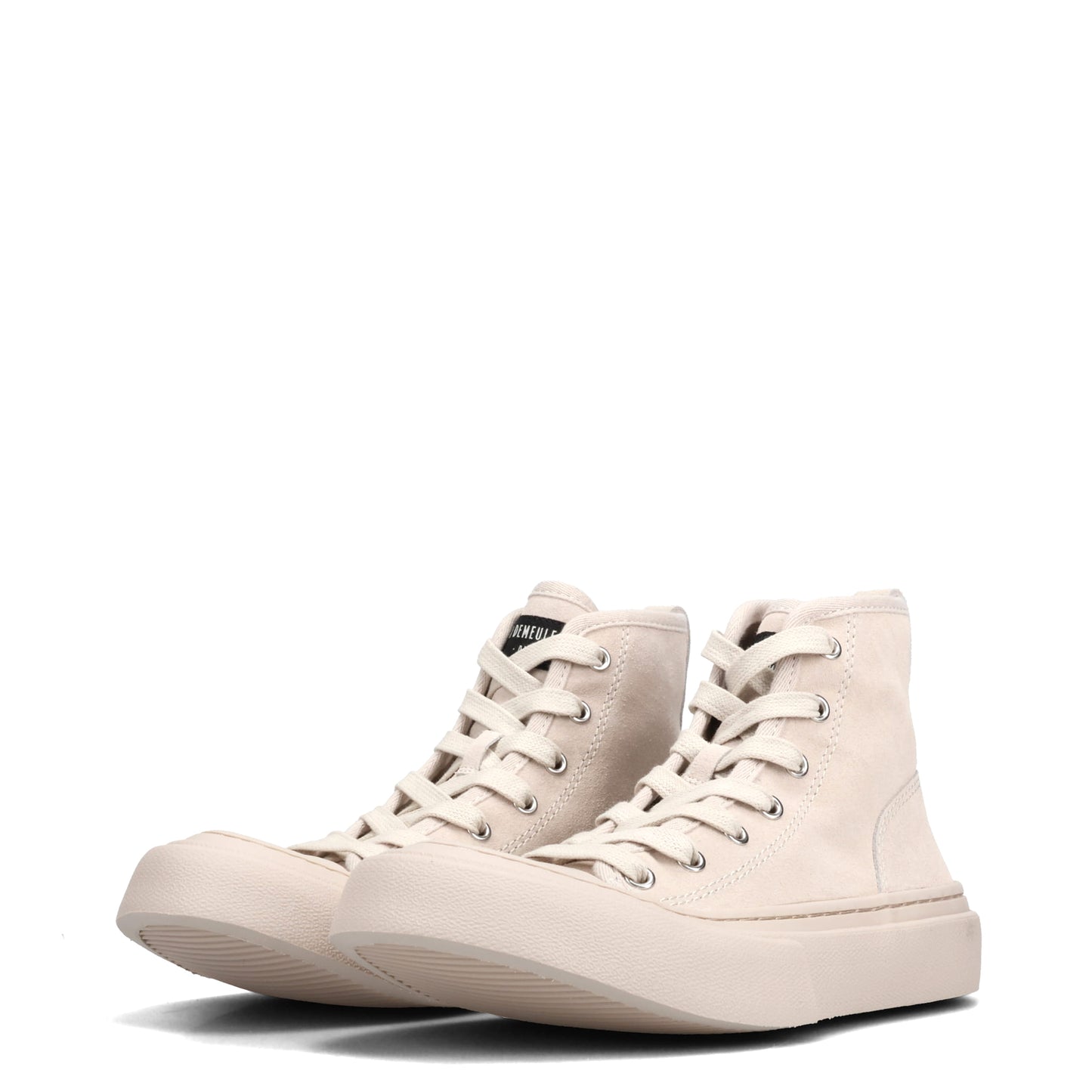 W SARIN VULCANIZED MID-TOP SNEAKERS / 004:CHALK