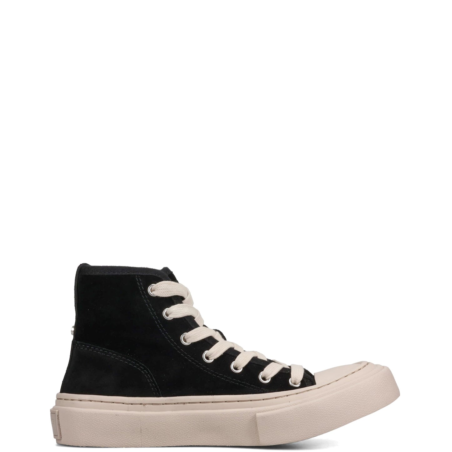 W SARIN VULCANIZED MID-TOP SNEAKERS / D0094:BLACK/CHALK