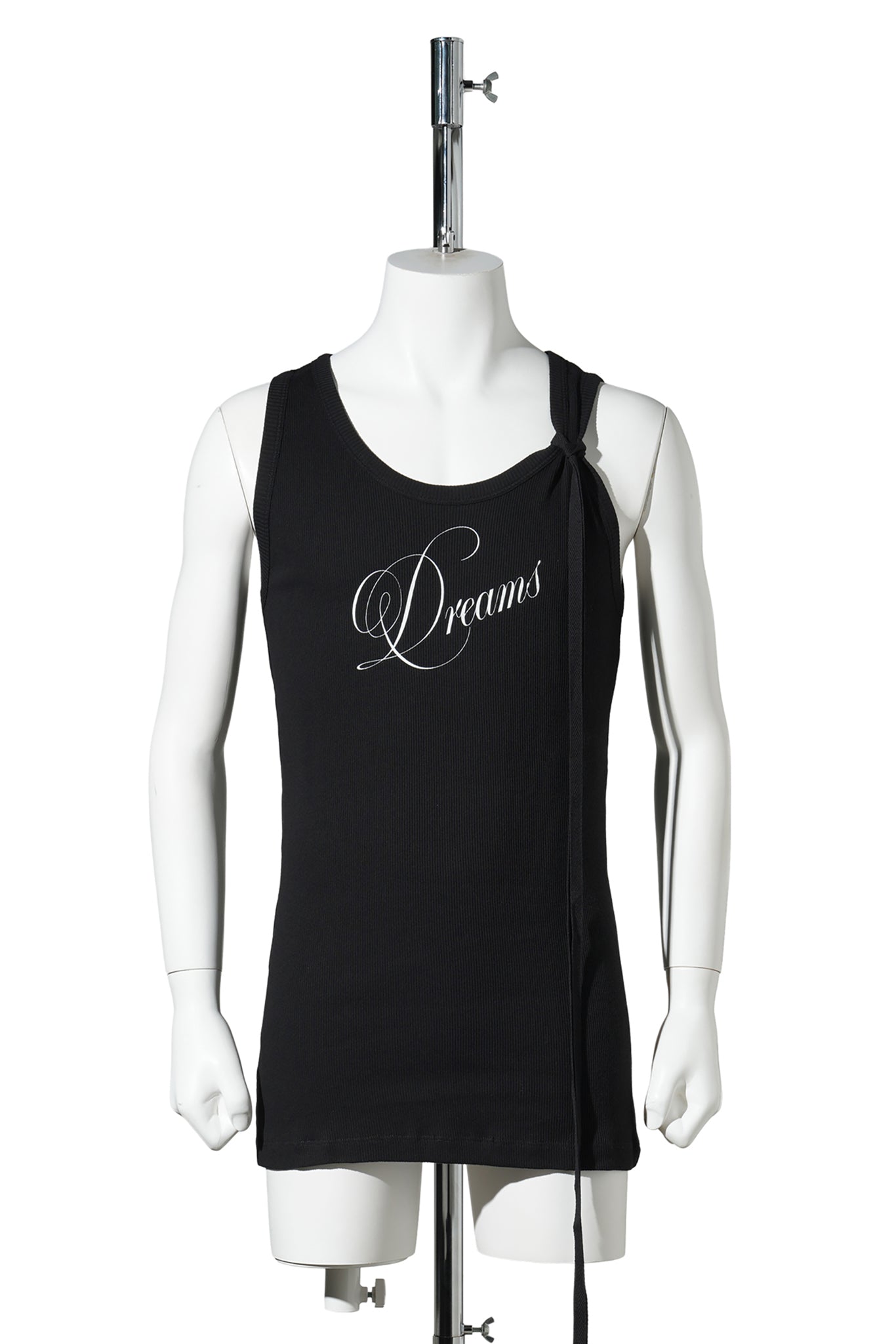 SEVA STANDARD TANK TOP WITH "DREAMS" PRINT / 099:BLACK