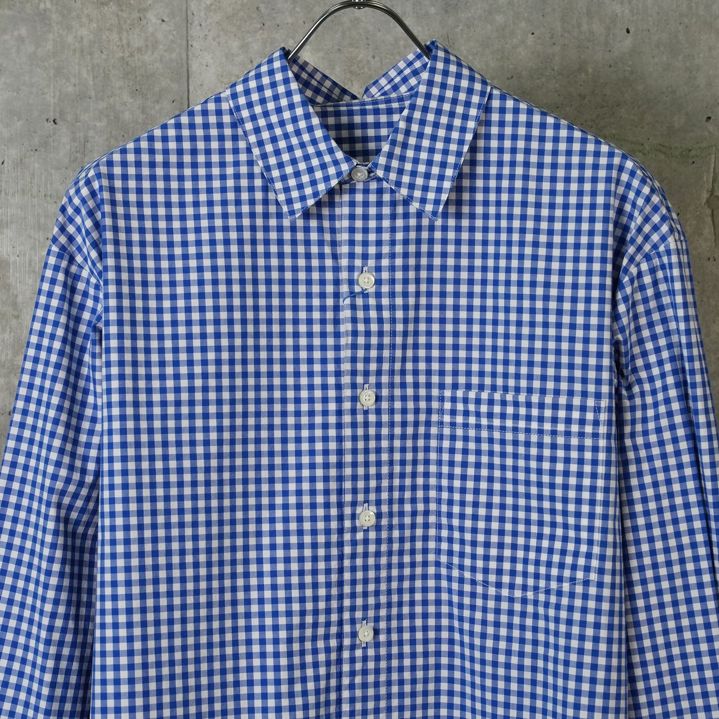 BUTTON-UP / Z-BLUE