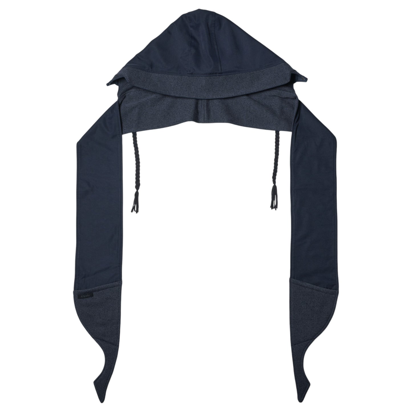 REVERSIBLE HOODED MUFFLER / NAVY
