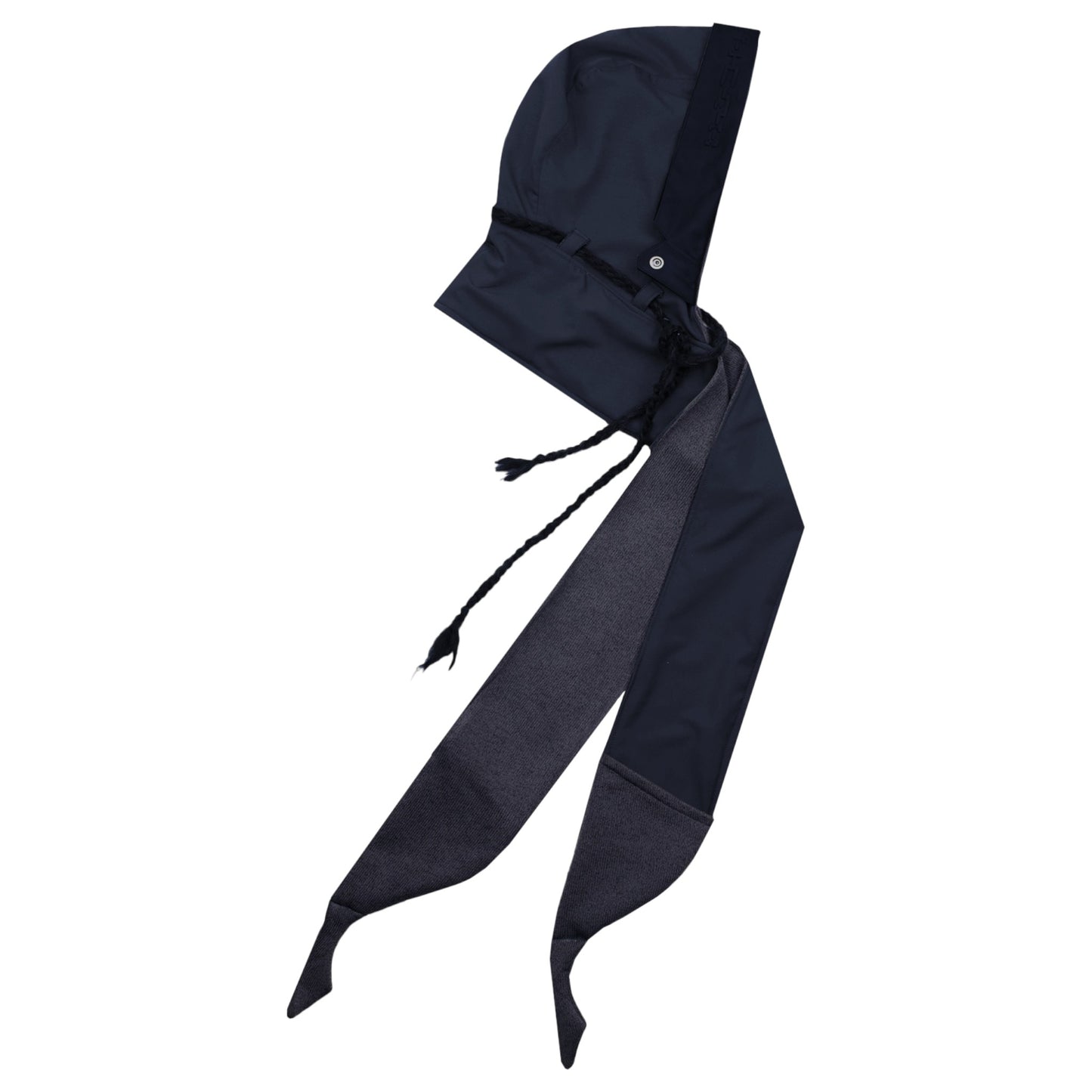 REVERSIBLE HOODED MUFFLER / NAVY