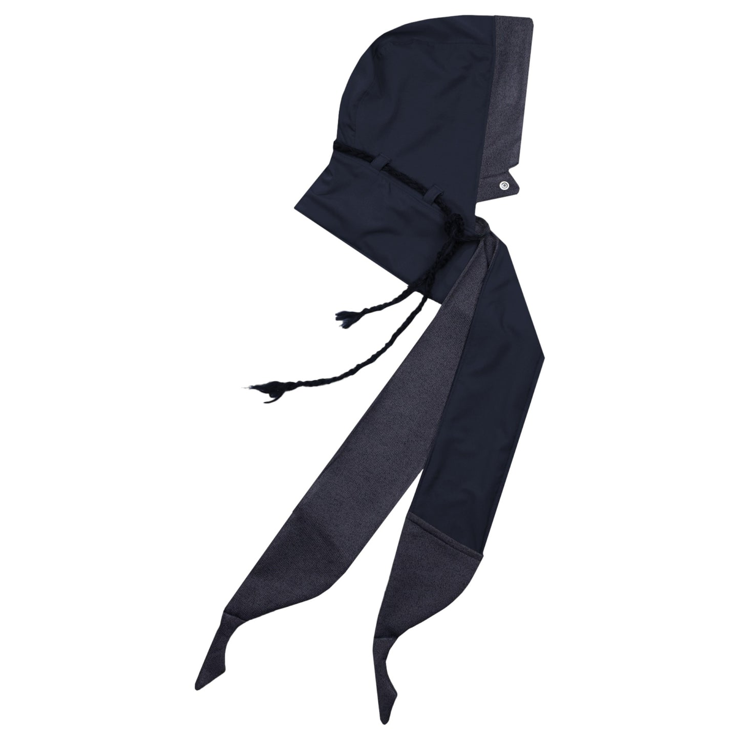 REVERSIBLE HOODED MUFFLER / NAVY