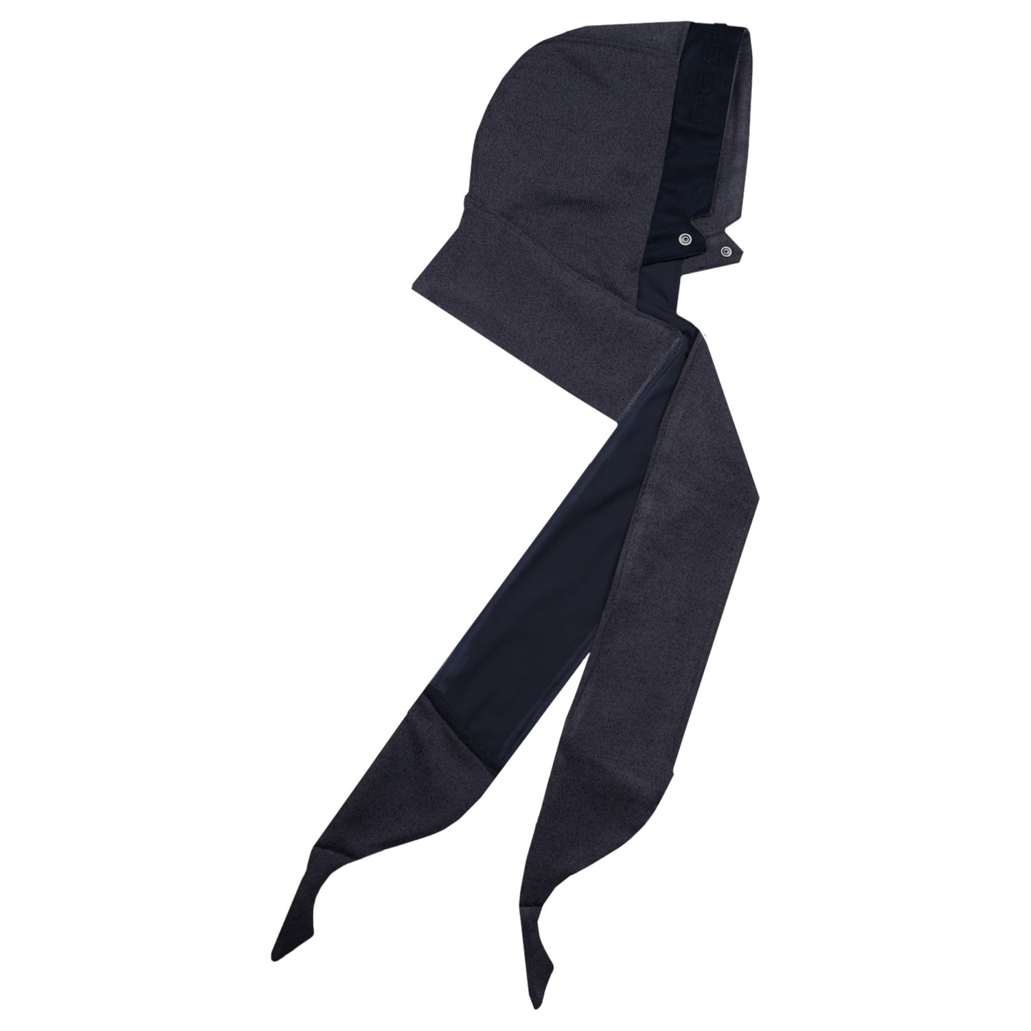 REVERSIBLE HOODED MUFFLER / NAVY