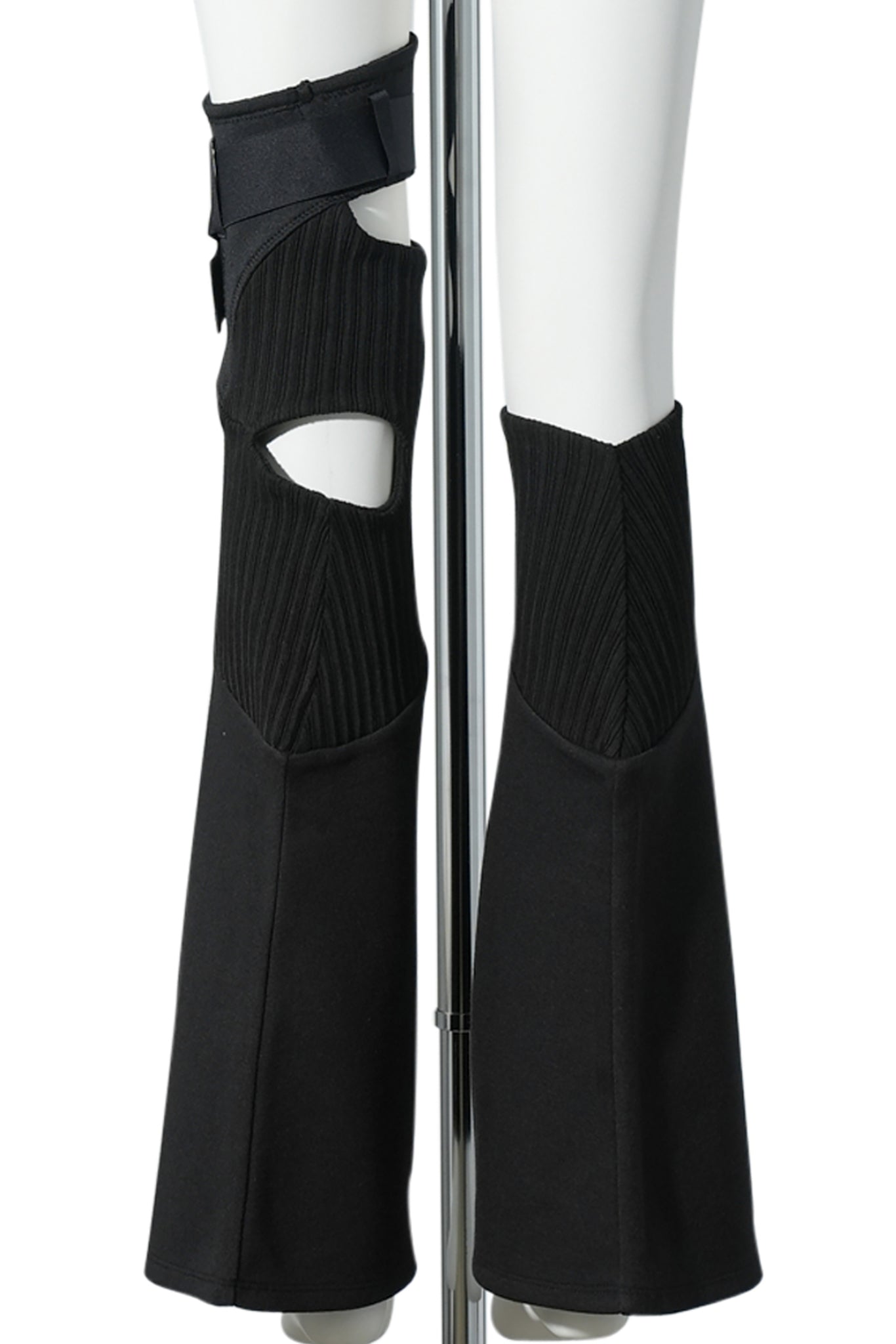 ASYMMETRIC LEG WARMER / BLACK