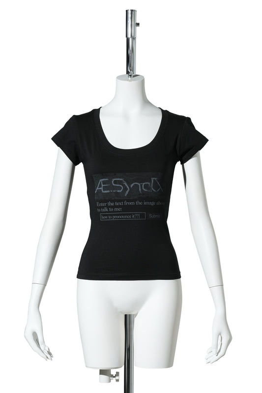 HOW TO PRONOUNCE IT? BABY T-SHIRT / BLACK