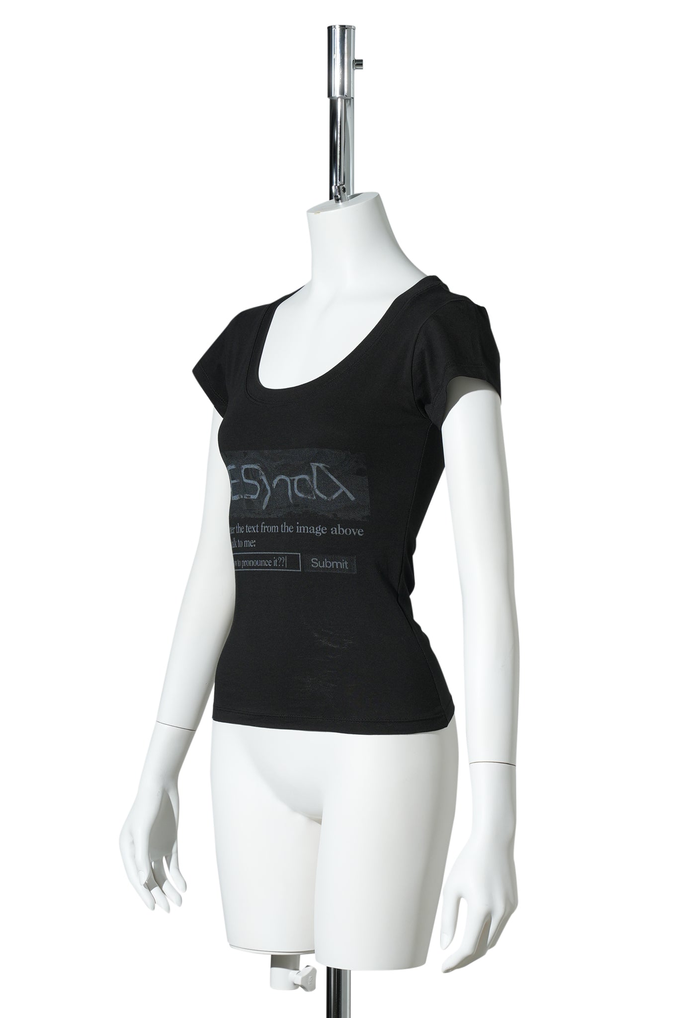 HOW TO PRONOUNCE IT? BABY T-SHIRT / BLACK