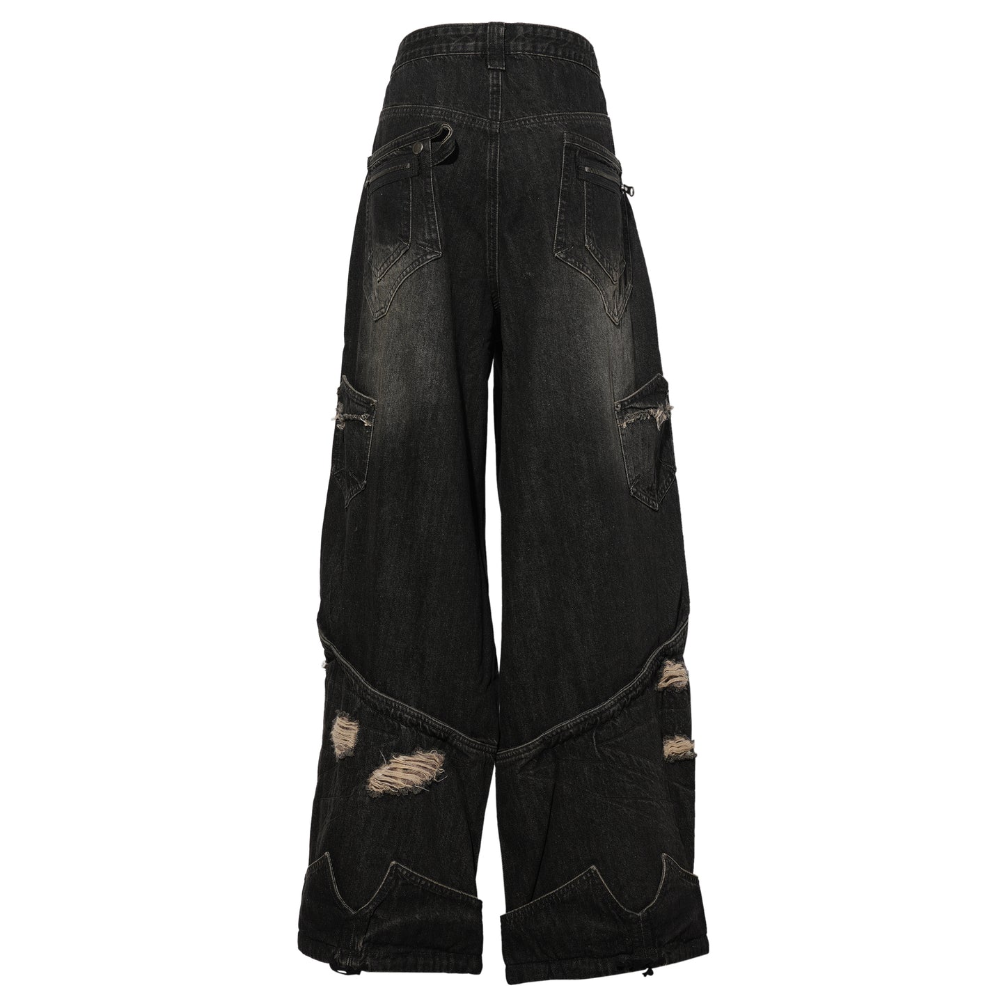 WIDE PANTS / SAND CHARCOAL