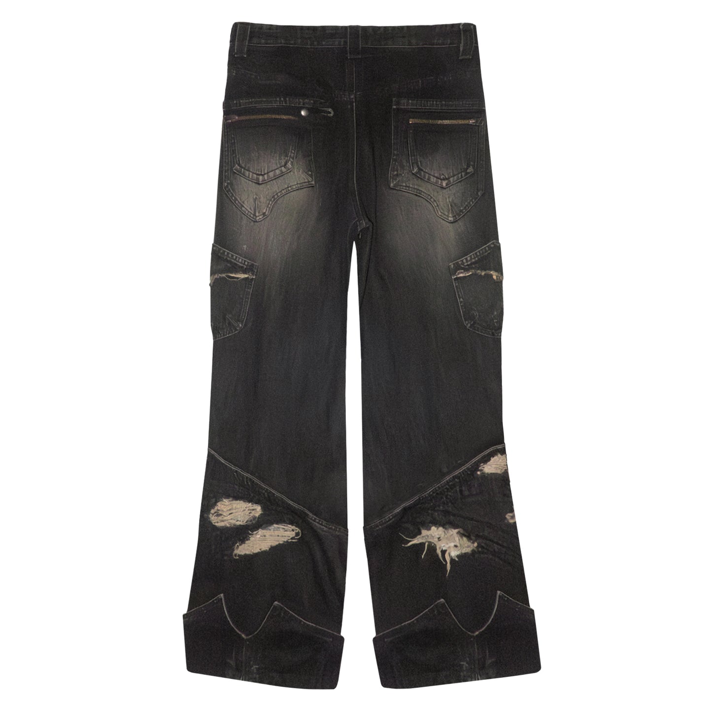 WIDE PANTS / SAND CHARCOAL