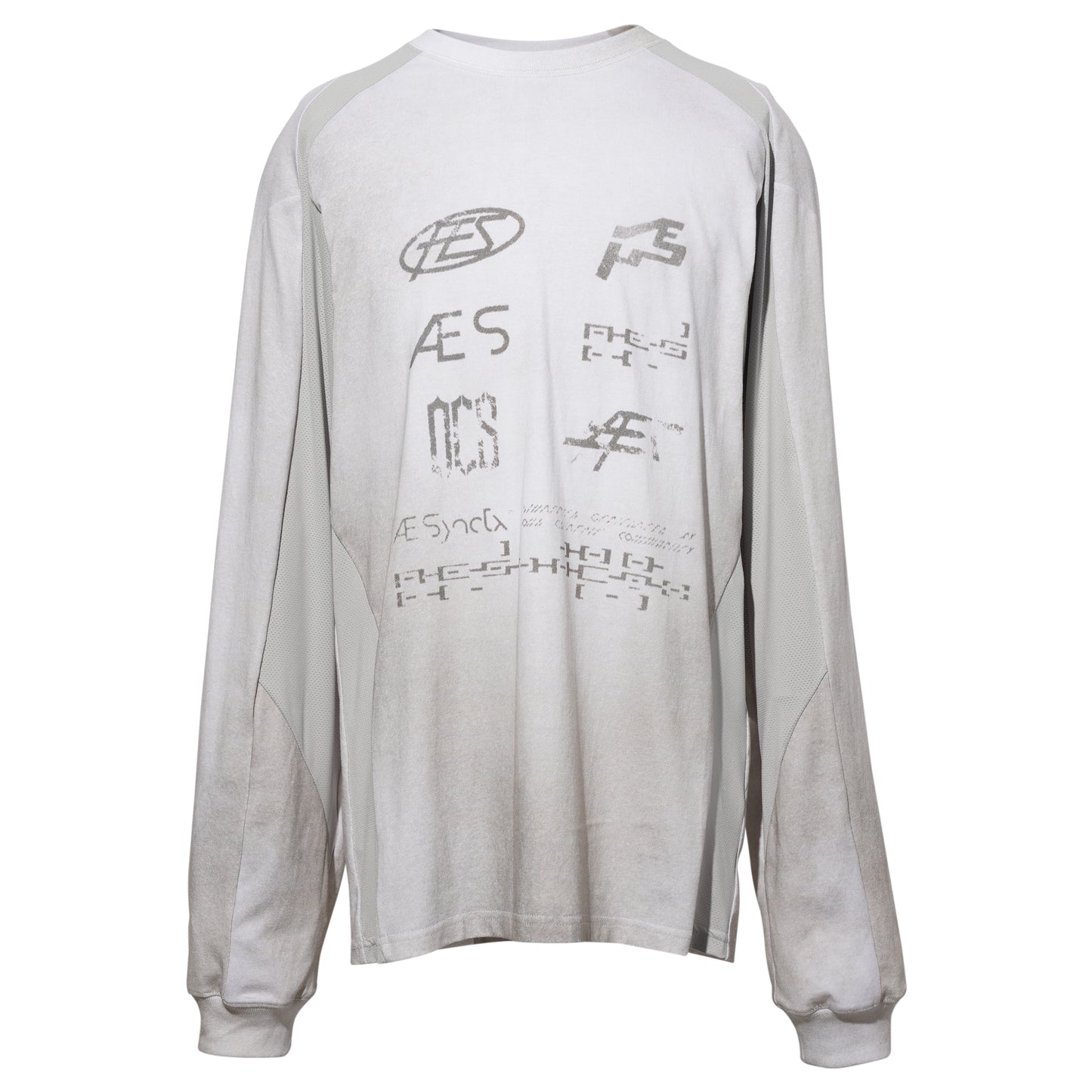 FADED LONG SLEEVE / IVORY