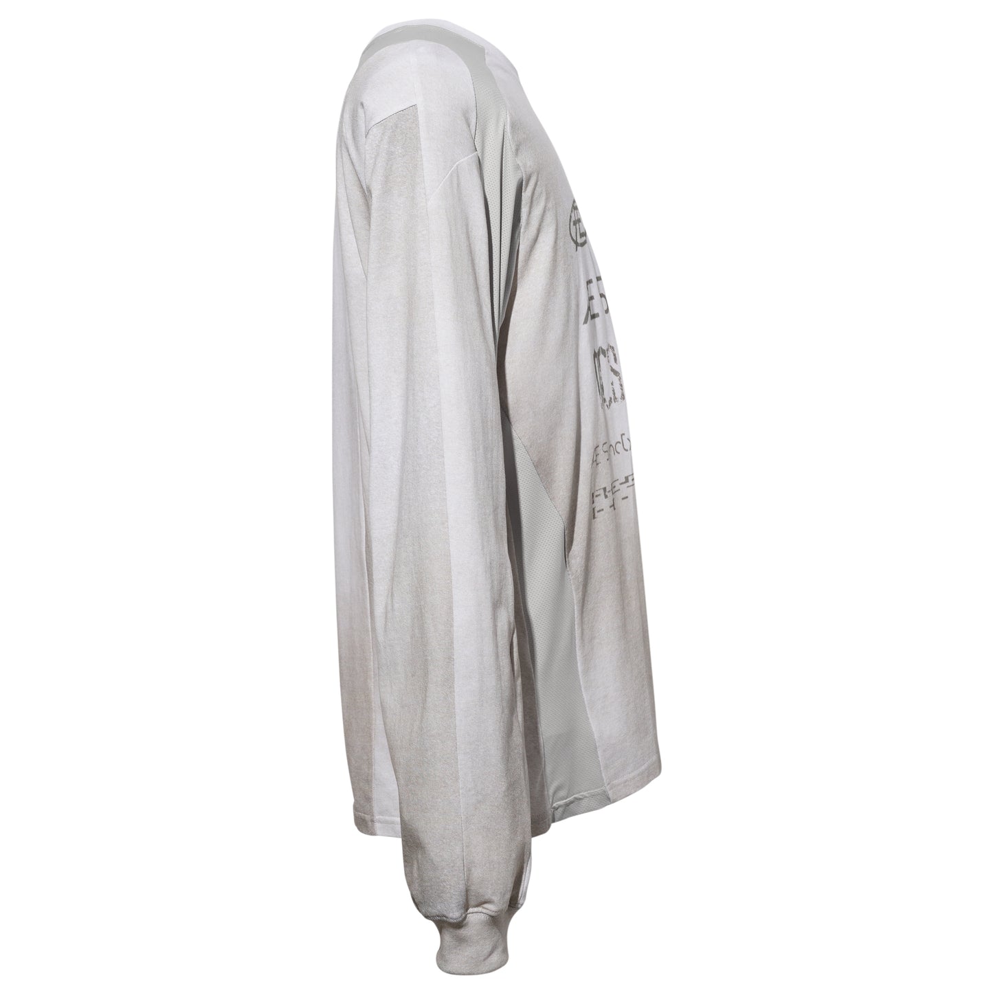 FADED LONG SLEEVE / IVORY
