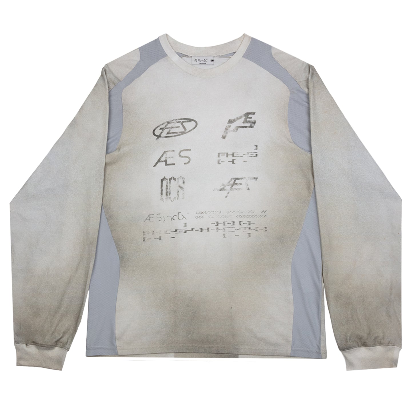 FADED LONG SLEEVE / IVORY