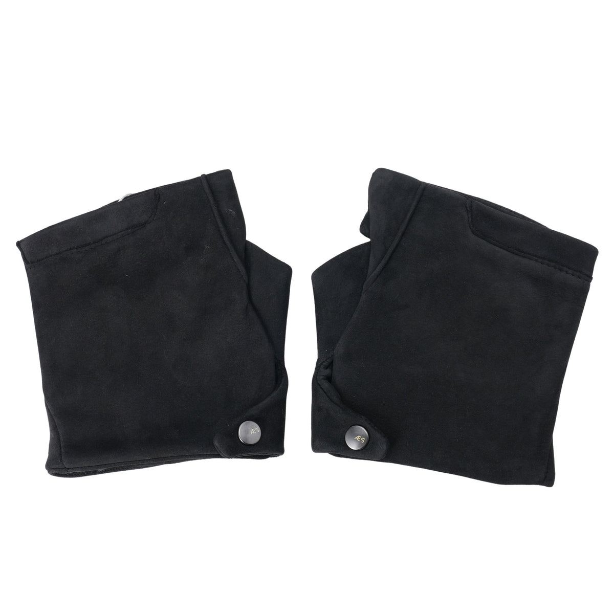 LEATHER HAND WARER / BLACK