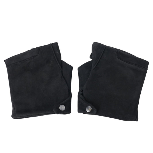 LEATHER HAND WARER / BLACK
