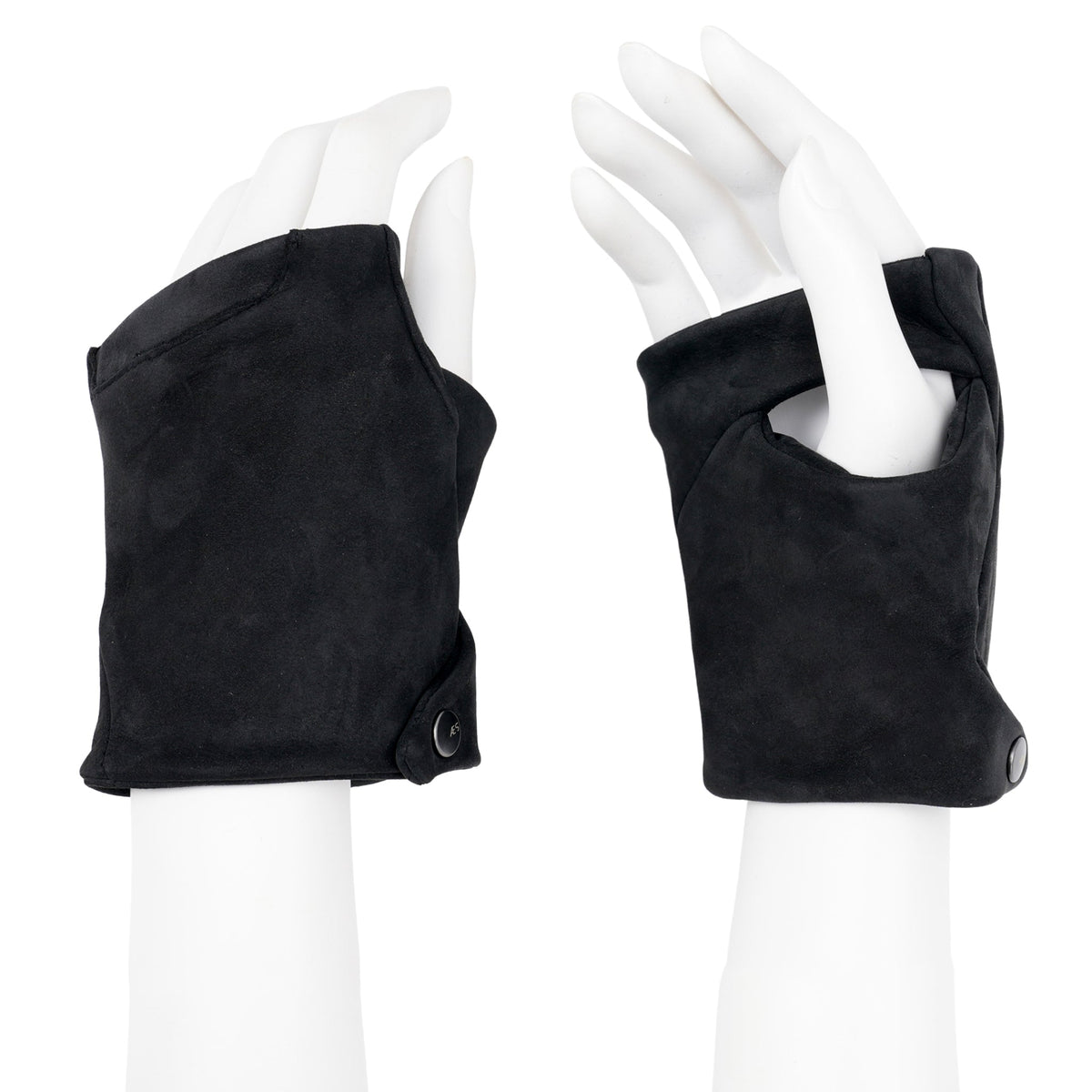 LEATHER HAND WARER / BLACK