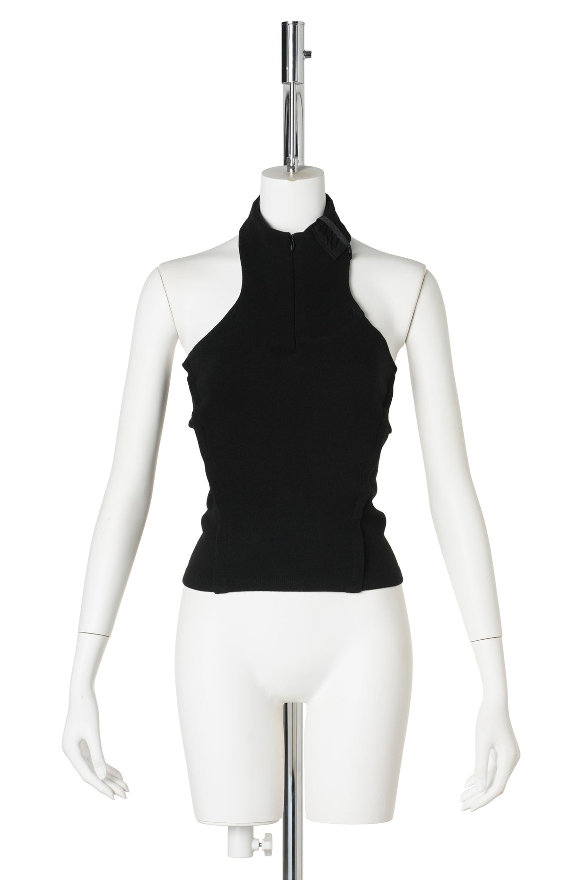 2WAY HALTER SLEEVELESS (WM) / BLACK