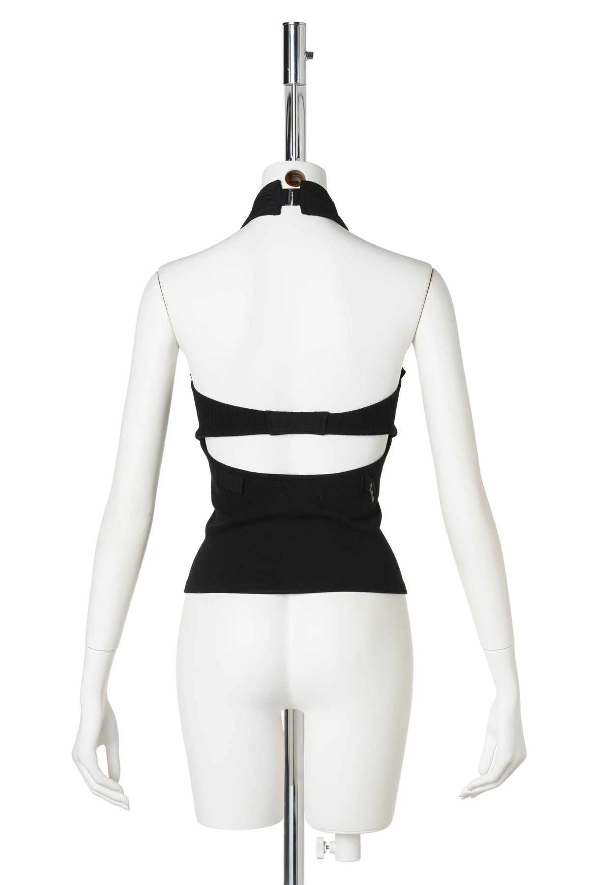 2WAY HALTER SLEEVELESS (WM) / BLACK