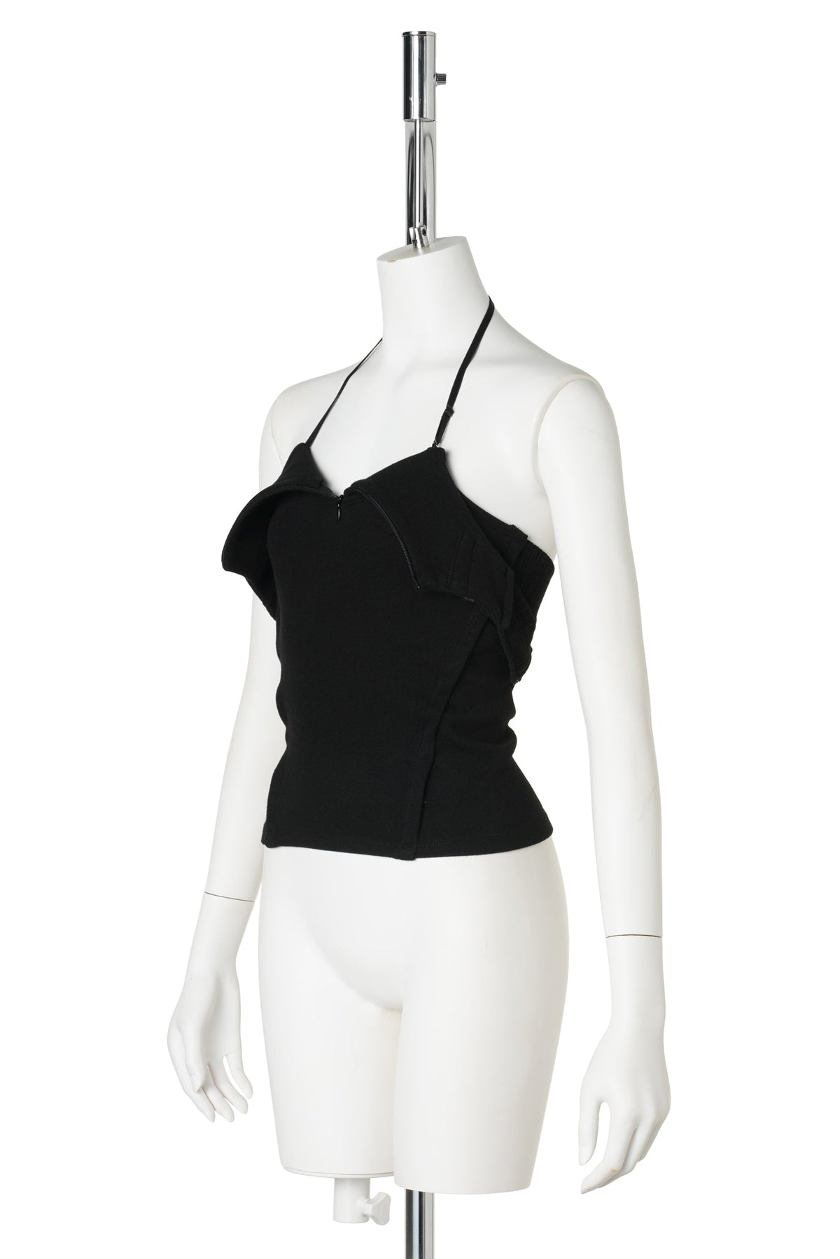 2WAY HALTER SLEEVELESS (WM) / BLACK