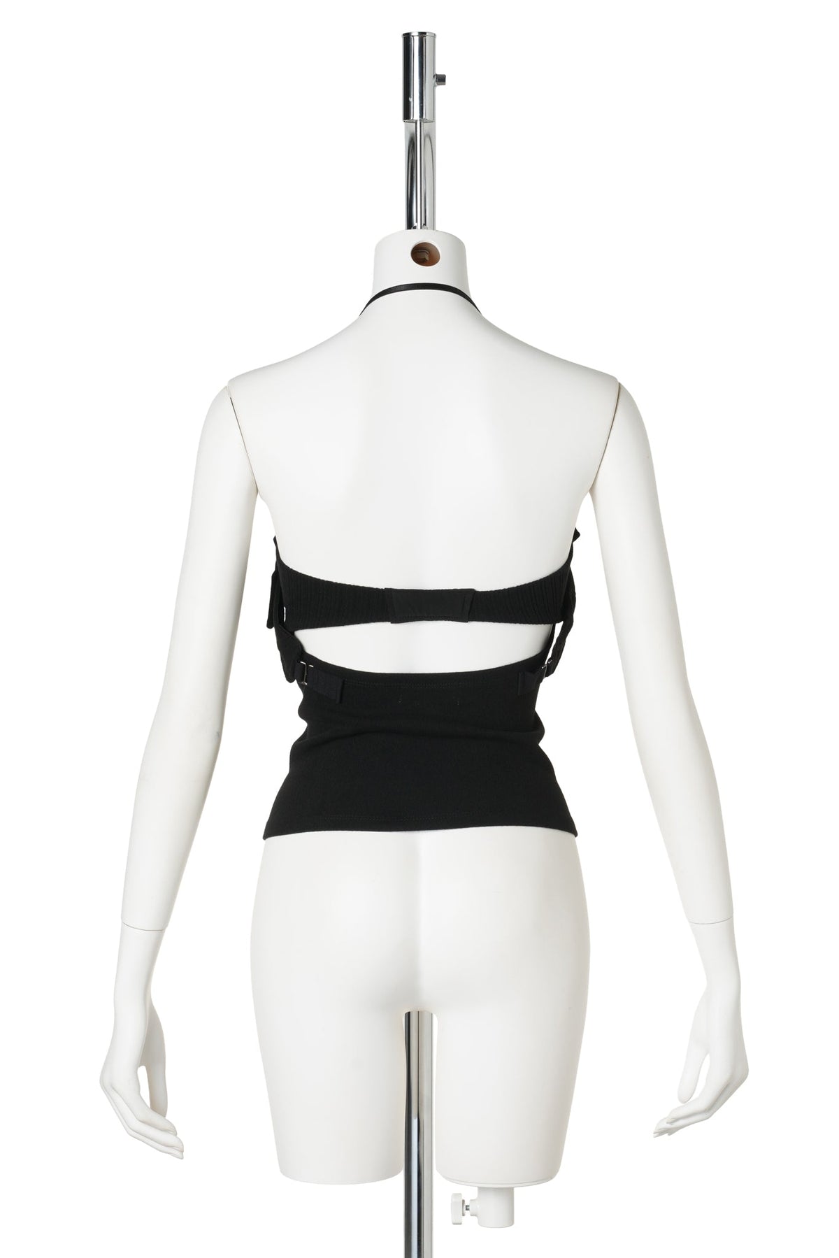 2WAY HALTER SLEEVELESS (WM) / BLACK