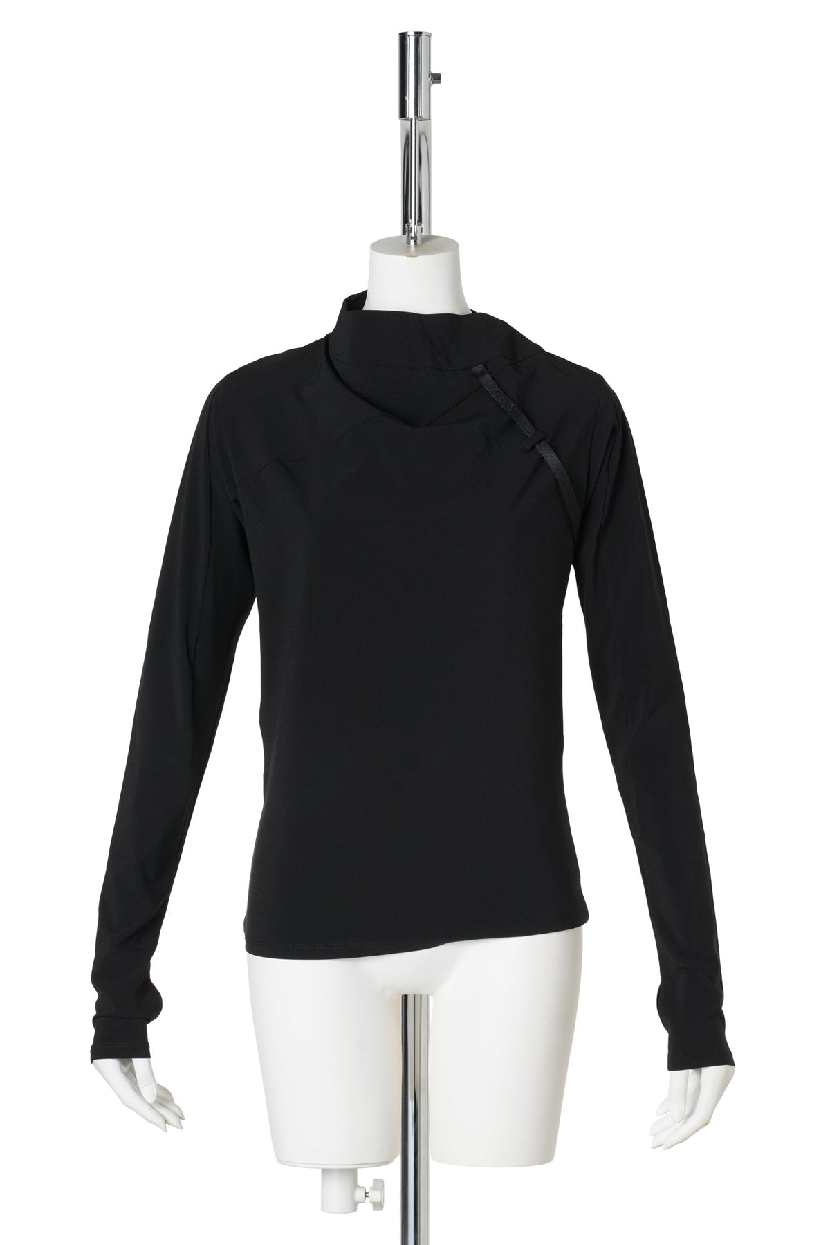 ADJUSTABLE NECK TOP (WM) / BLACK