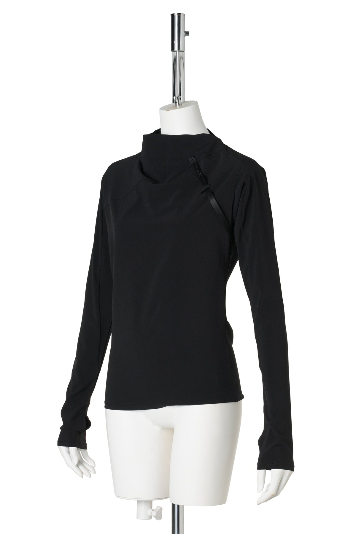 ADJUSTABLE NECK TOP (WM) / BLACK