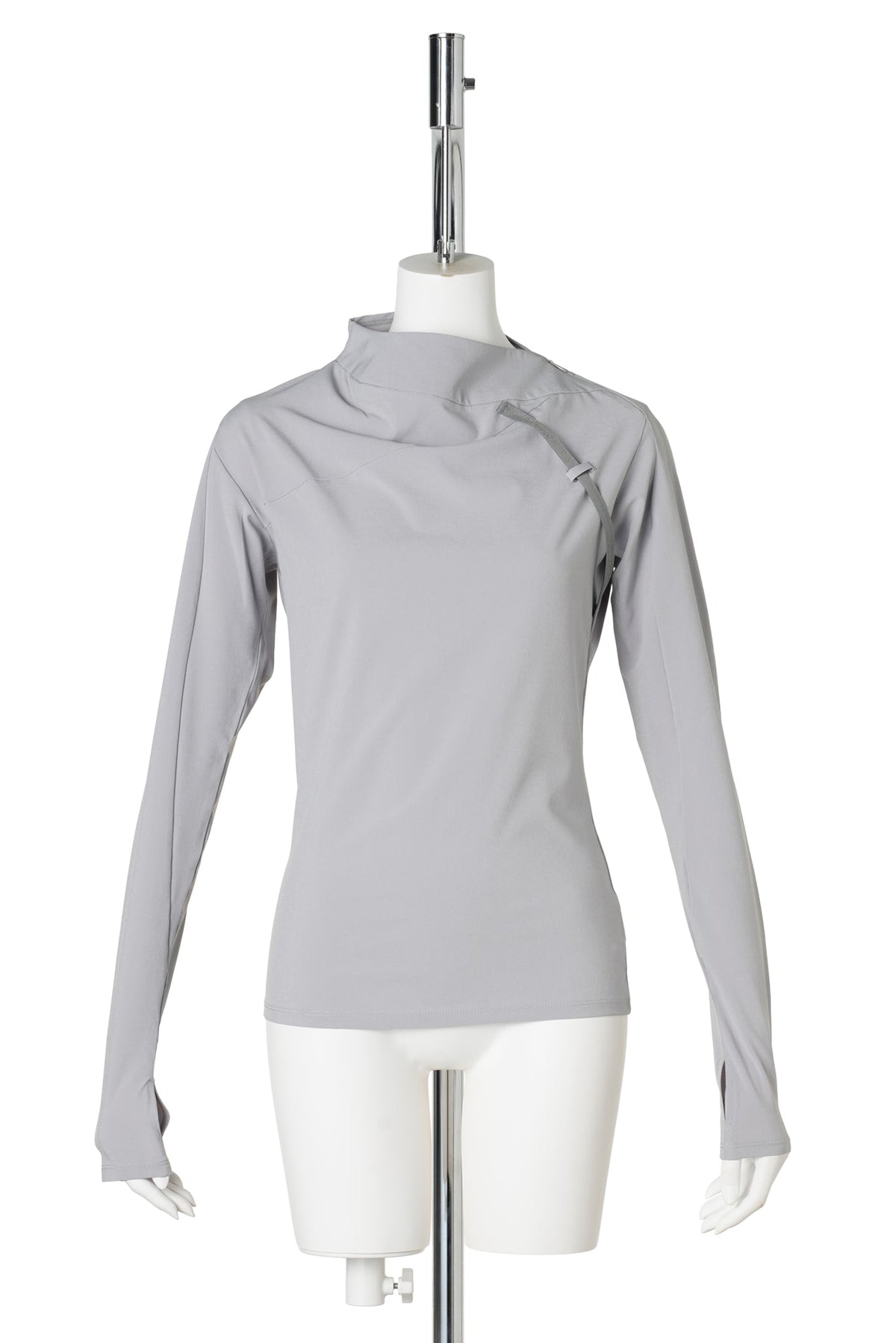 ADJUSTABLE NECK TOP (WM) / LIGHT GREY
