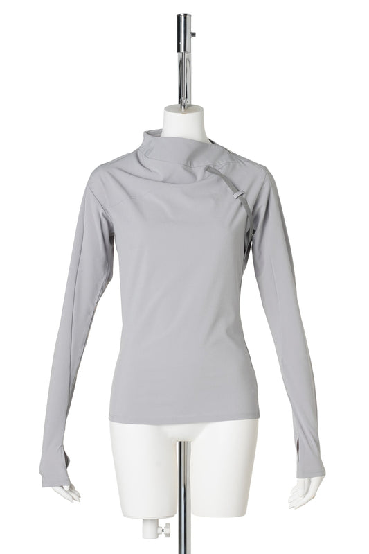 ADJUSTABLE NECK TOP (WM) / LIGHT GREY