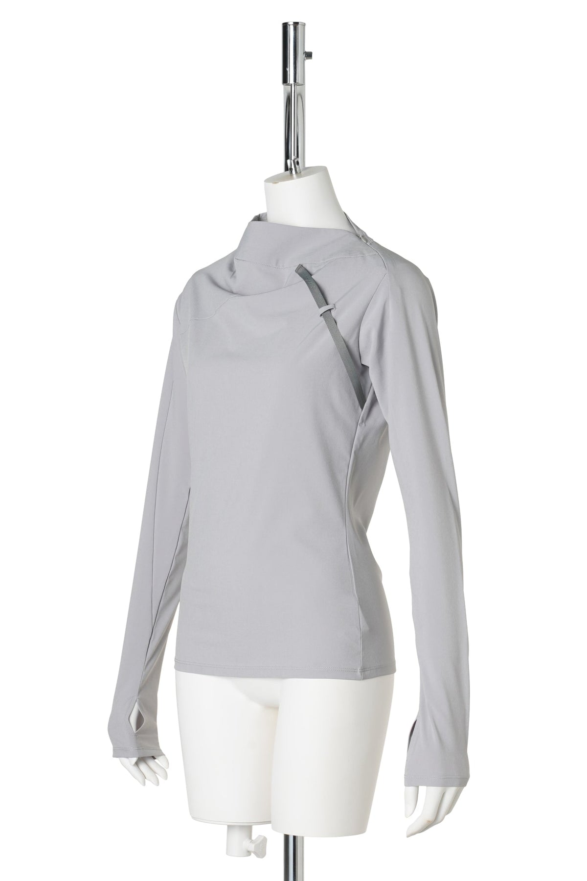 ADJUSTABLE NECK TOP (WM) / LIGHT GREY