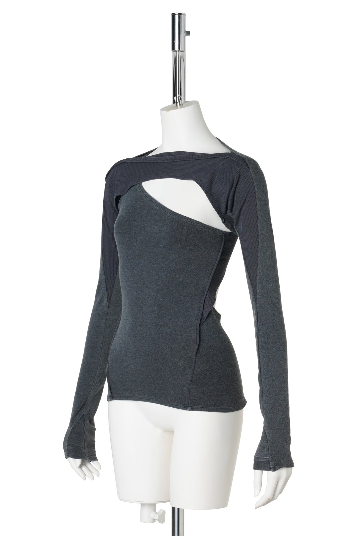 LAYERED TOP (WM) / ASH BLUE