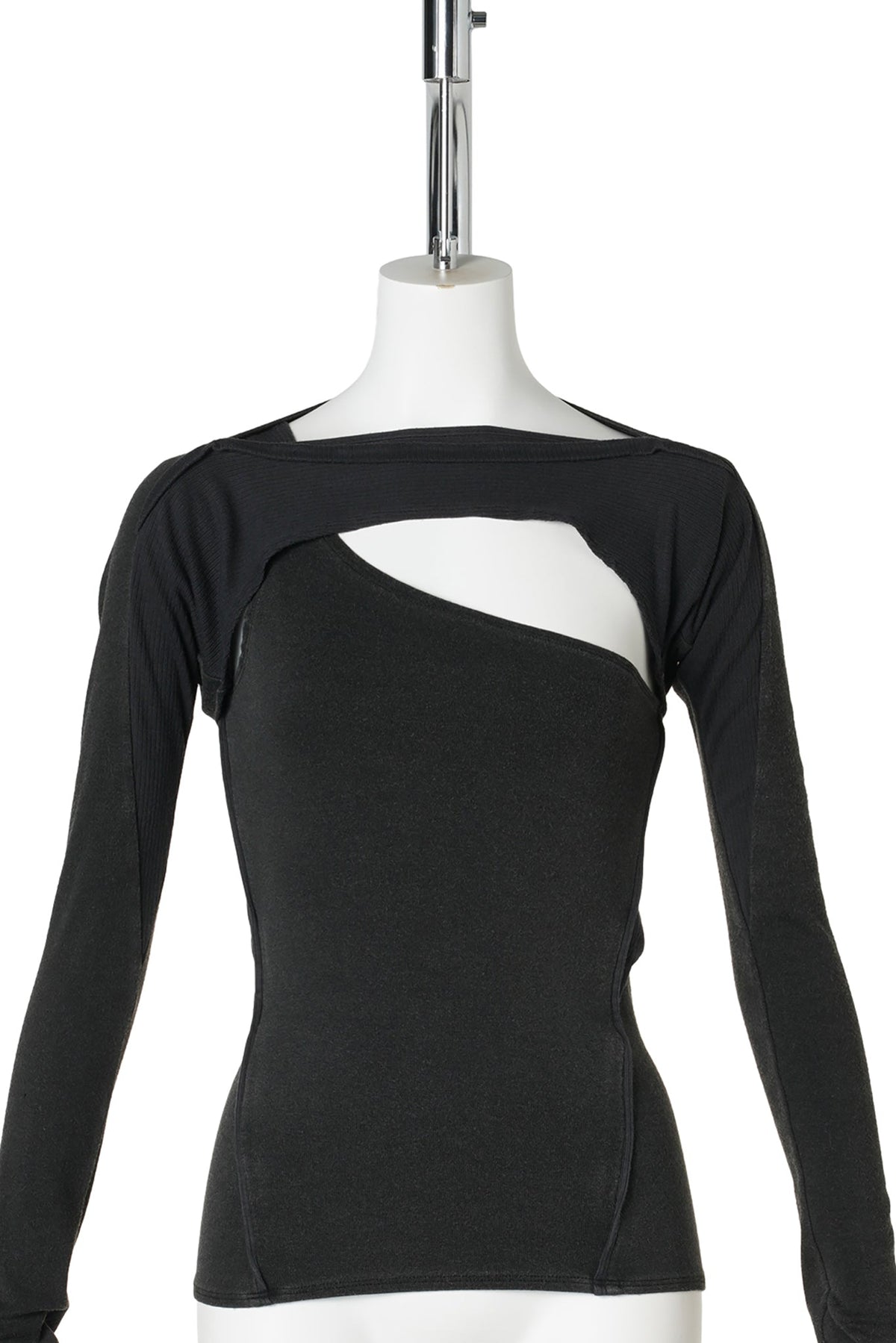 LAYERED TOP (WM) / BLACK