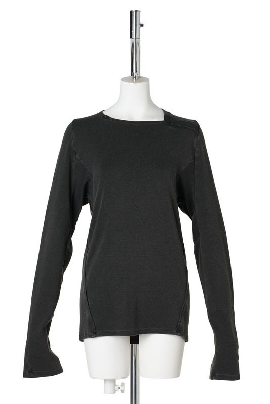 SYSTEM LONG SLEEVE / BLACK