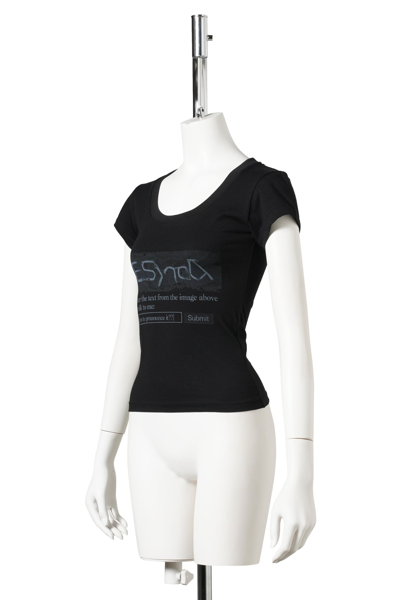 HOW TO PRONOUNCE IT? BABY T-SHIRT / BLACK