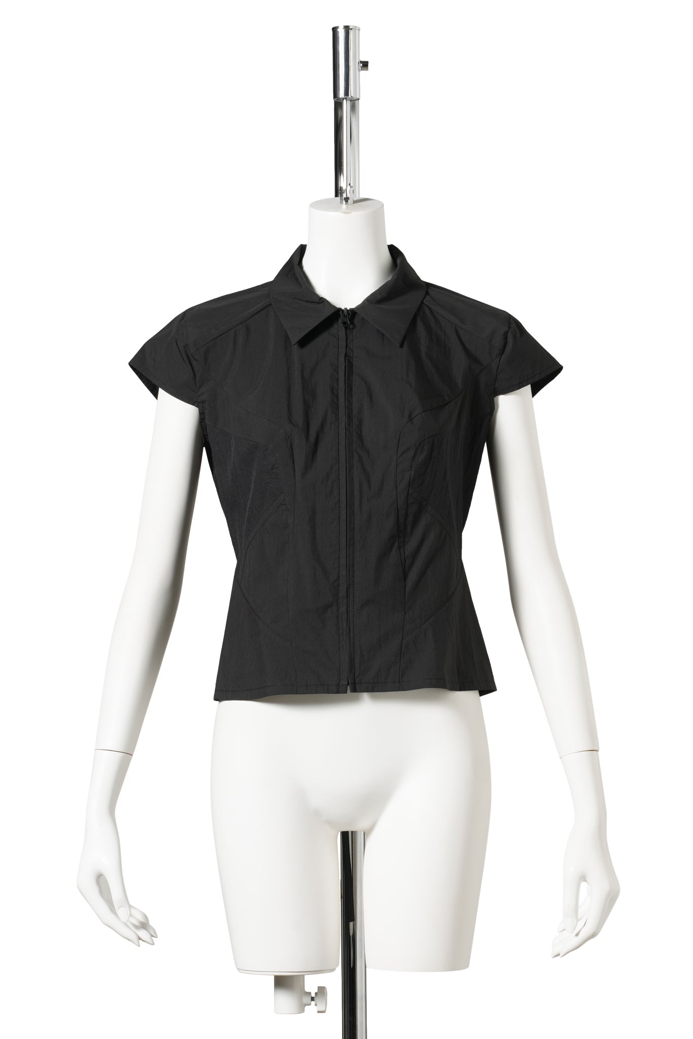 HALF SLEEVE SHIRT / BLACK