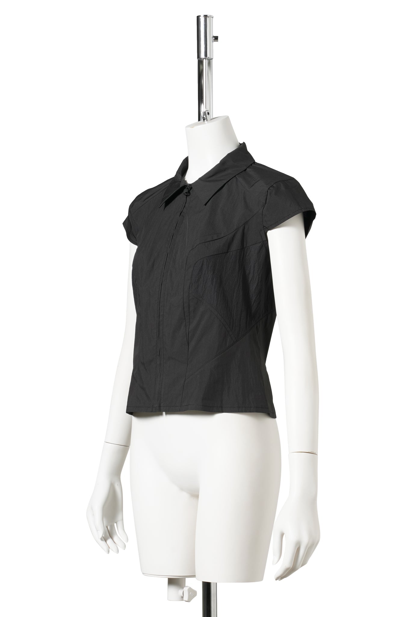 HALF SLEEVE SHIRT / BLACK