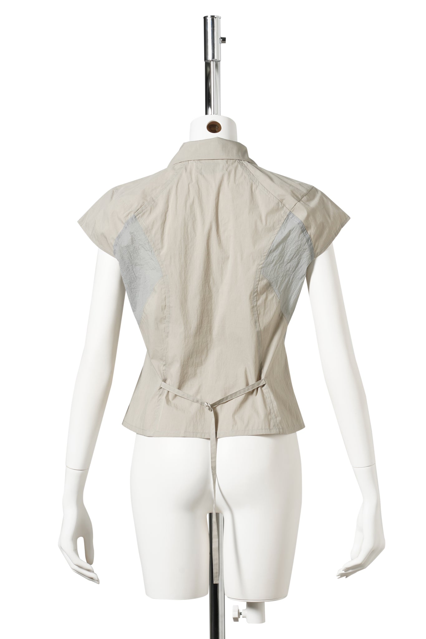 HALF SLEEVE SHIRT / LIGHT GREY