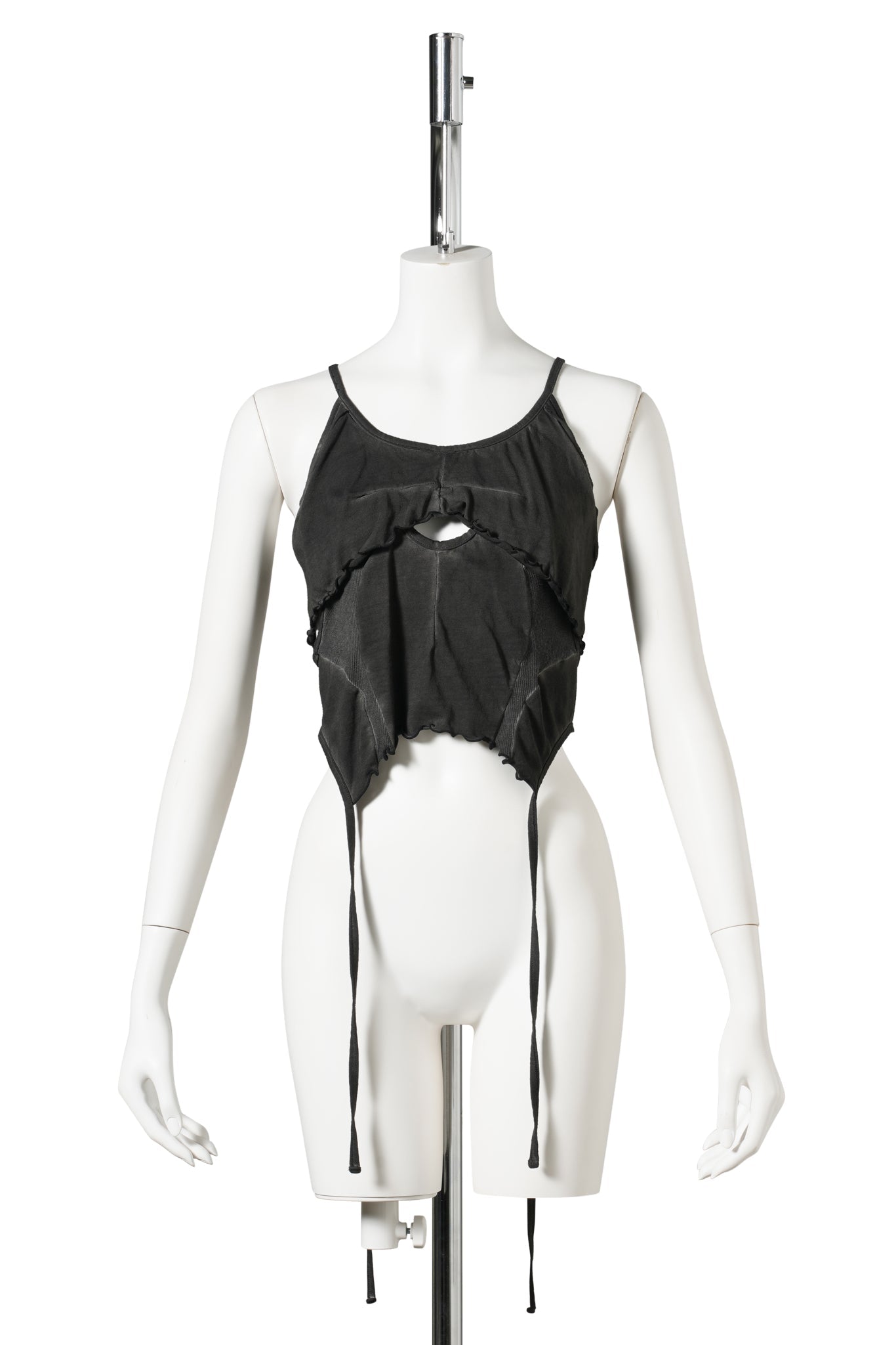 HALTER SLEEVELESS / BLACK