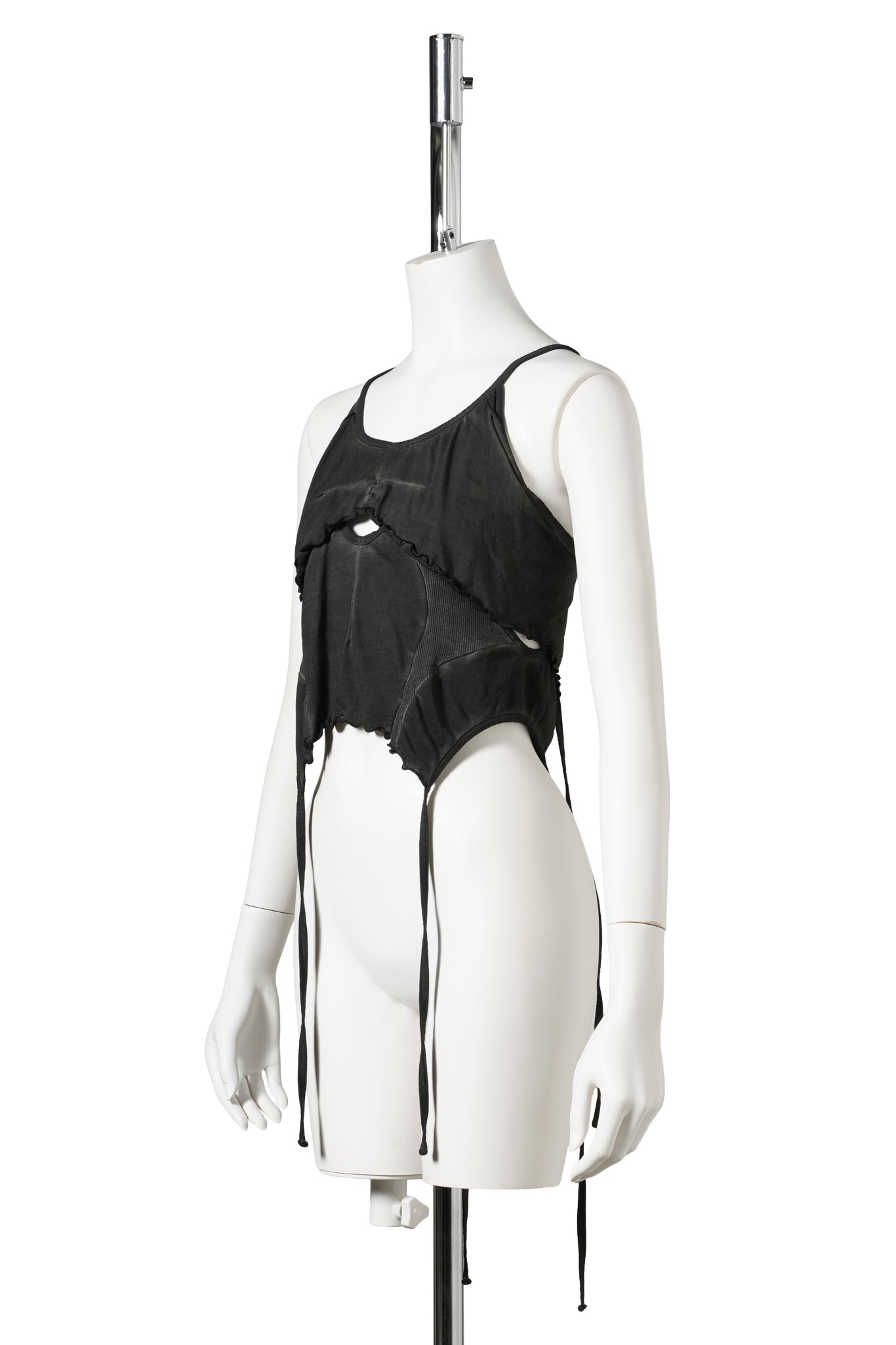 HALTER SLEEVELESS / BLACK