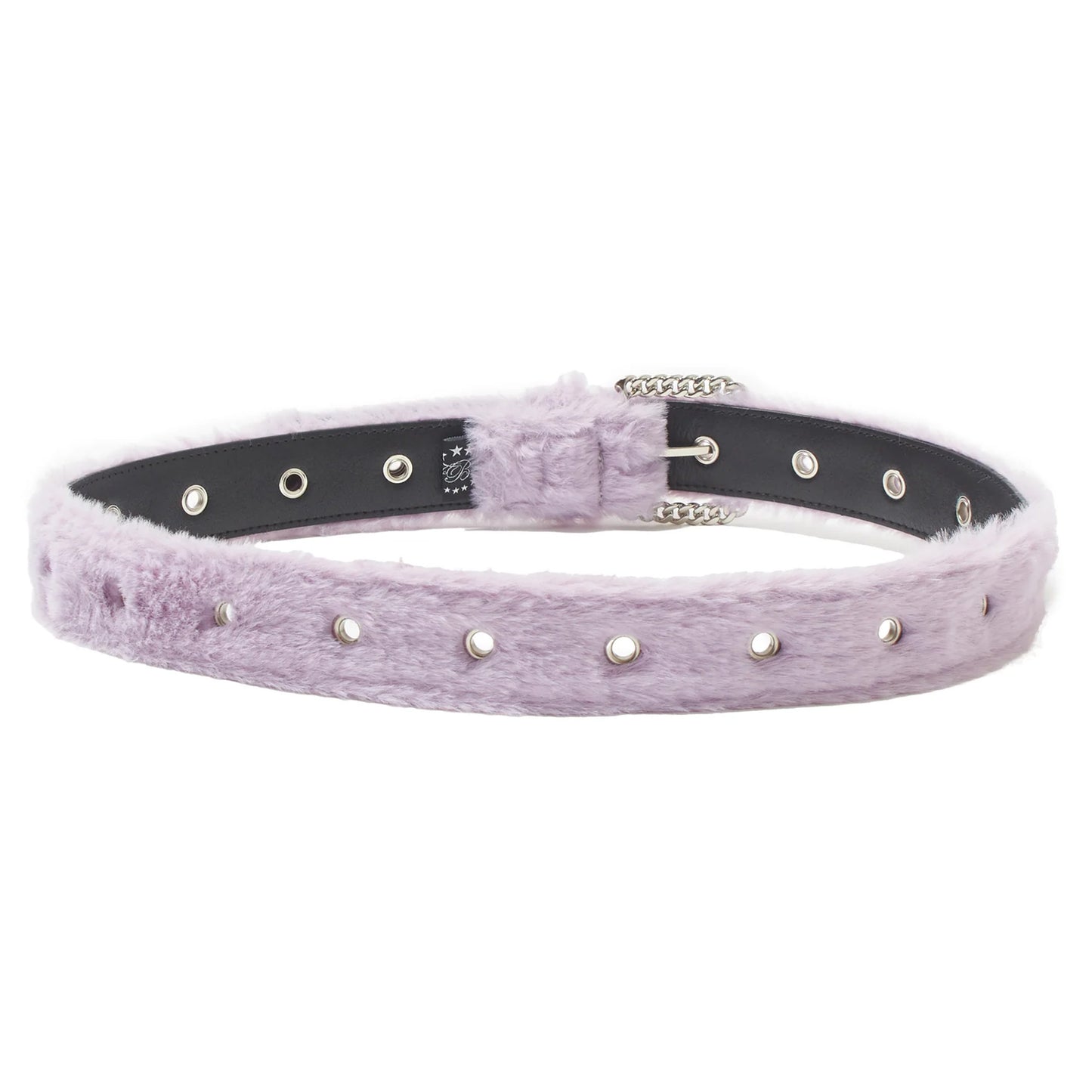 FUR BELT / PURPLE