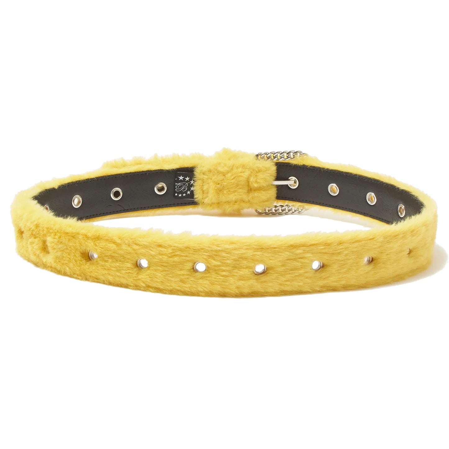 FUR BELT / YELLOW