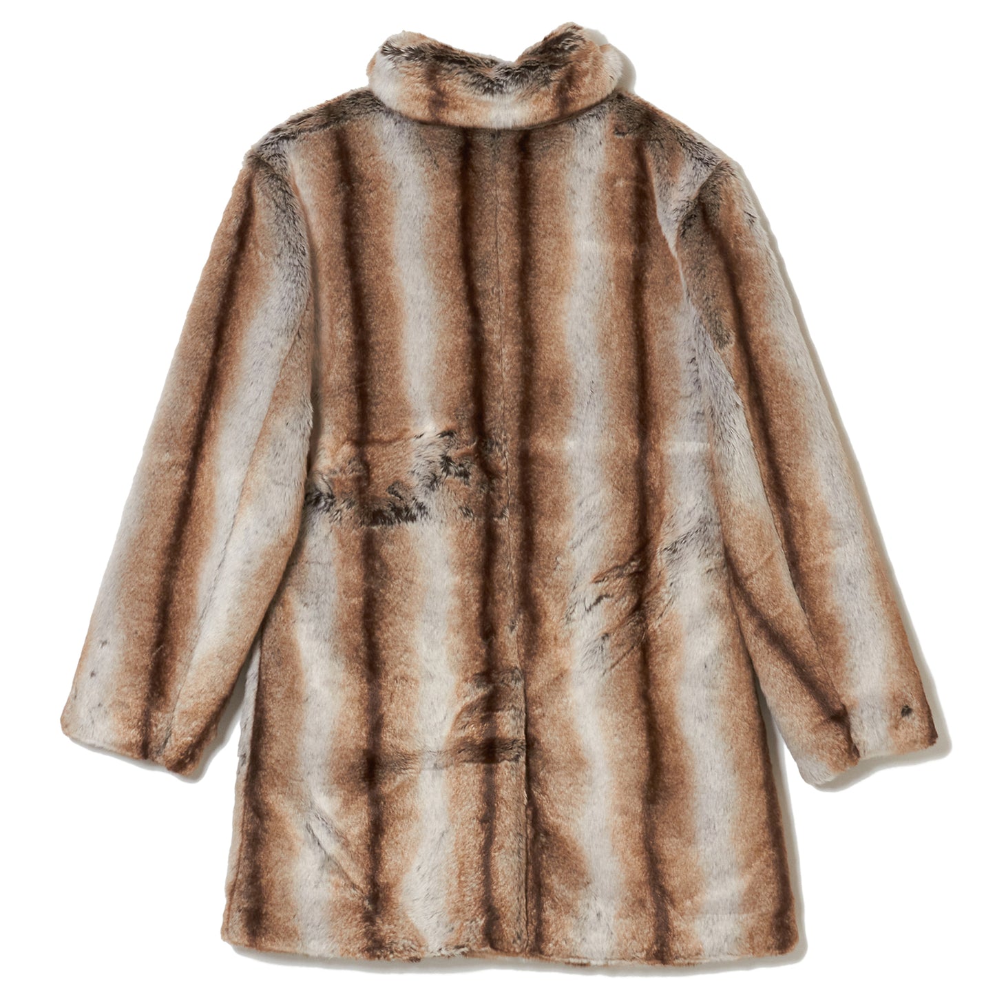 FAUXFUR COAT / BROWN