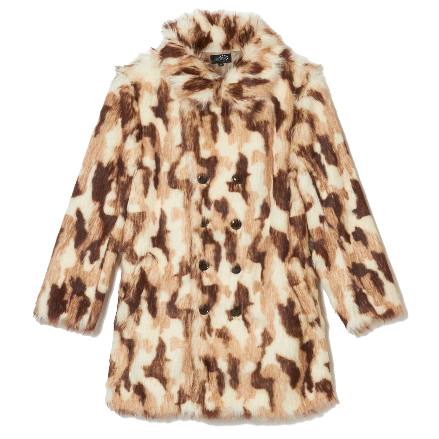 FAUXFUR COAT / CAMO